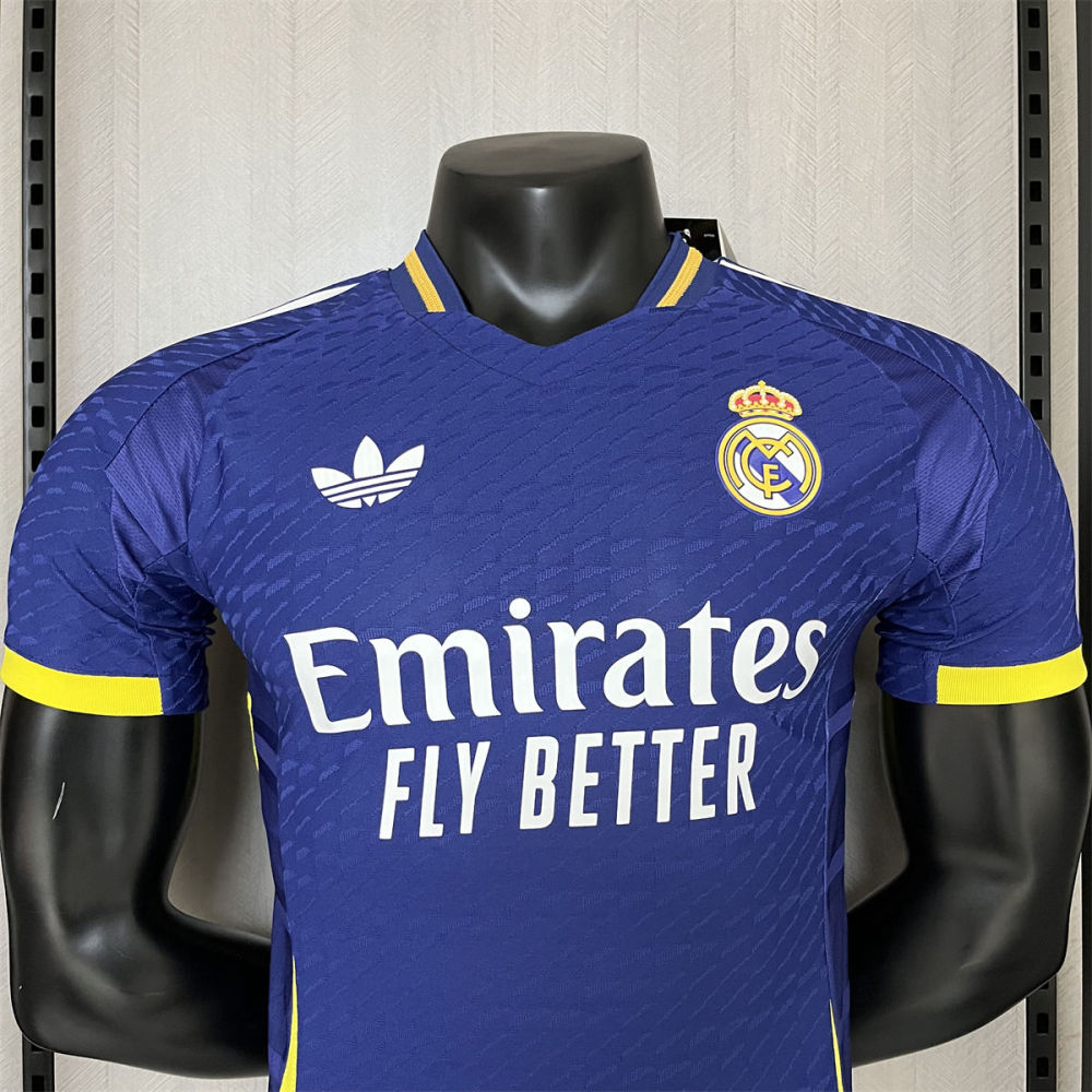 24/25 Real Madrid Blue Jersey Player Version