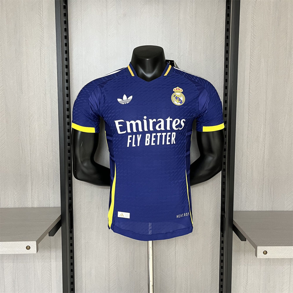 24/25 Real Madrid Blue Jersey Player Version