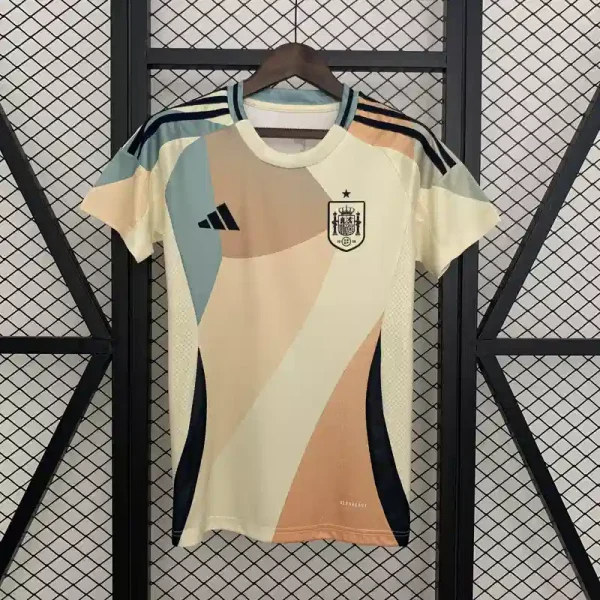 Spain Soccer Jersey Away Women's Custom Shirt 2025