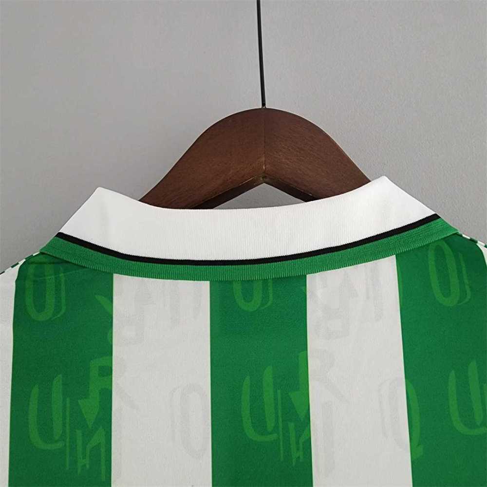 Real Betis Retro Jersey Home Soccer Shirt 1994/95
