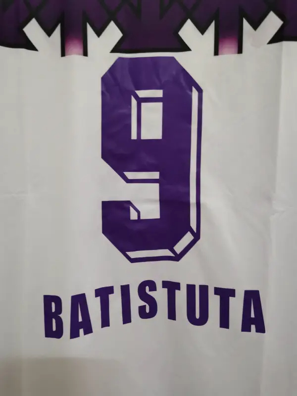 Fiorentina Retro Soccer Jersey Away Custom Shirt 1992/93