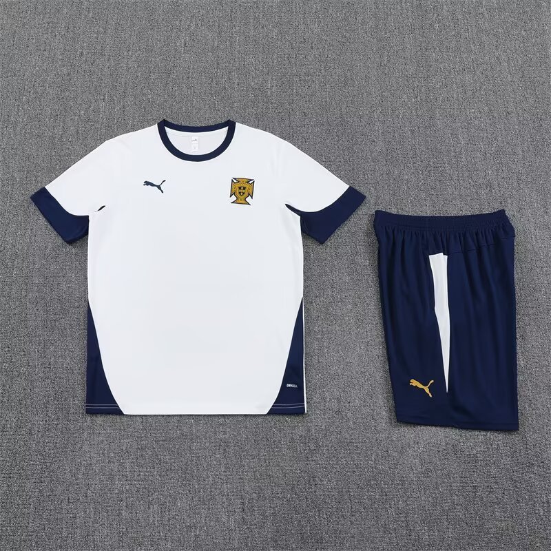 Portugal Training Jersey Kit White 2025