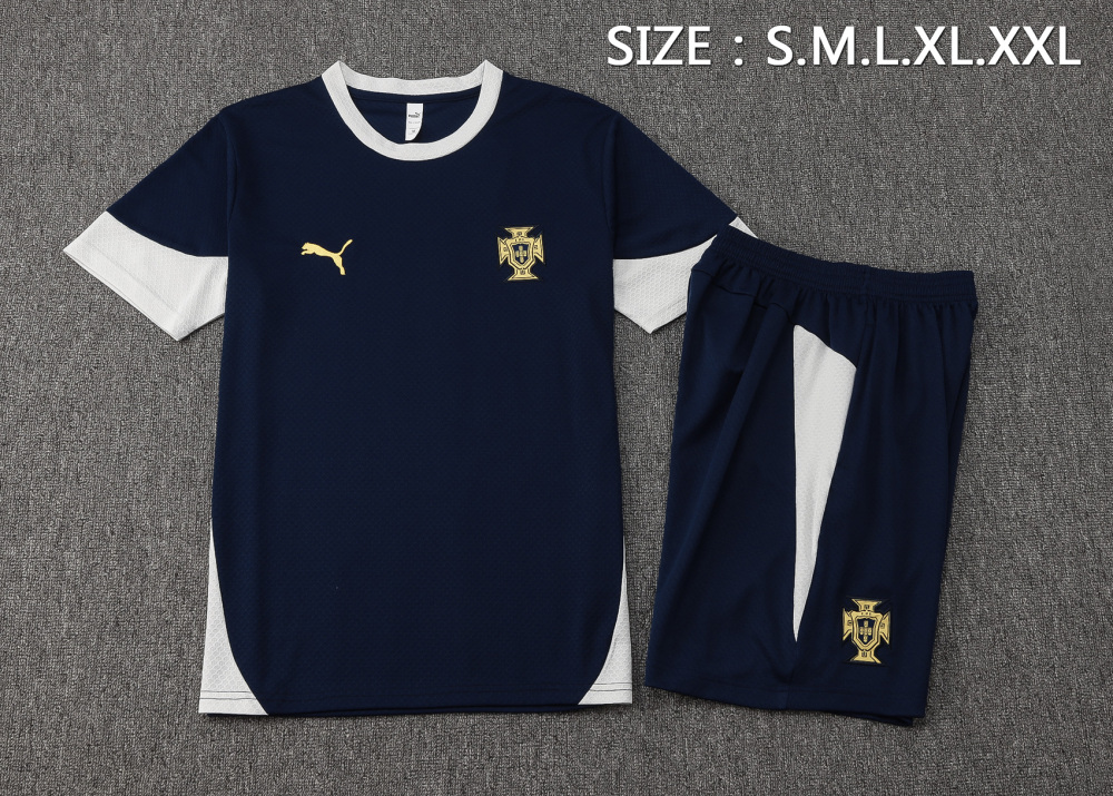 Portugal Training Jersey Kit Royalblue 2025