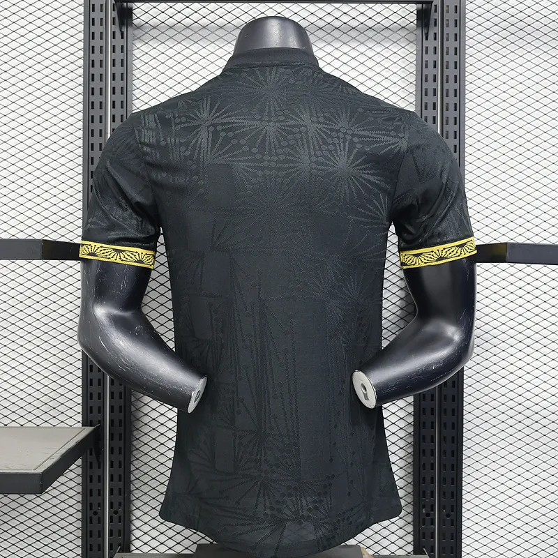 S. GIMENEZ #11 Mexico Authentic Gold Cup Black Special Soccer Jersey 2025