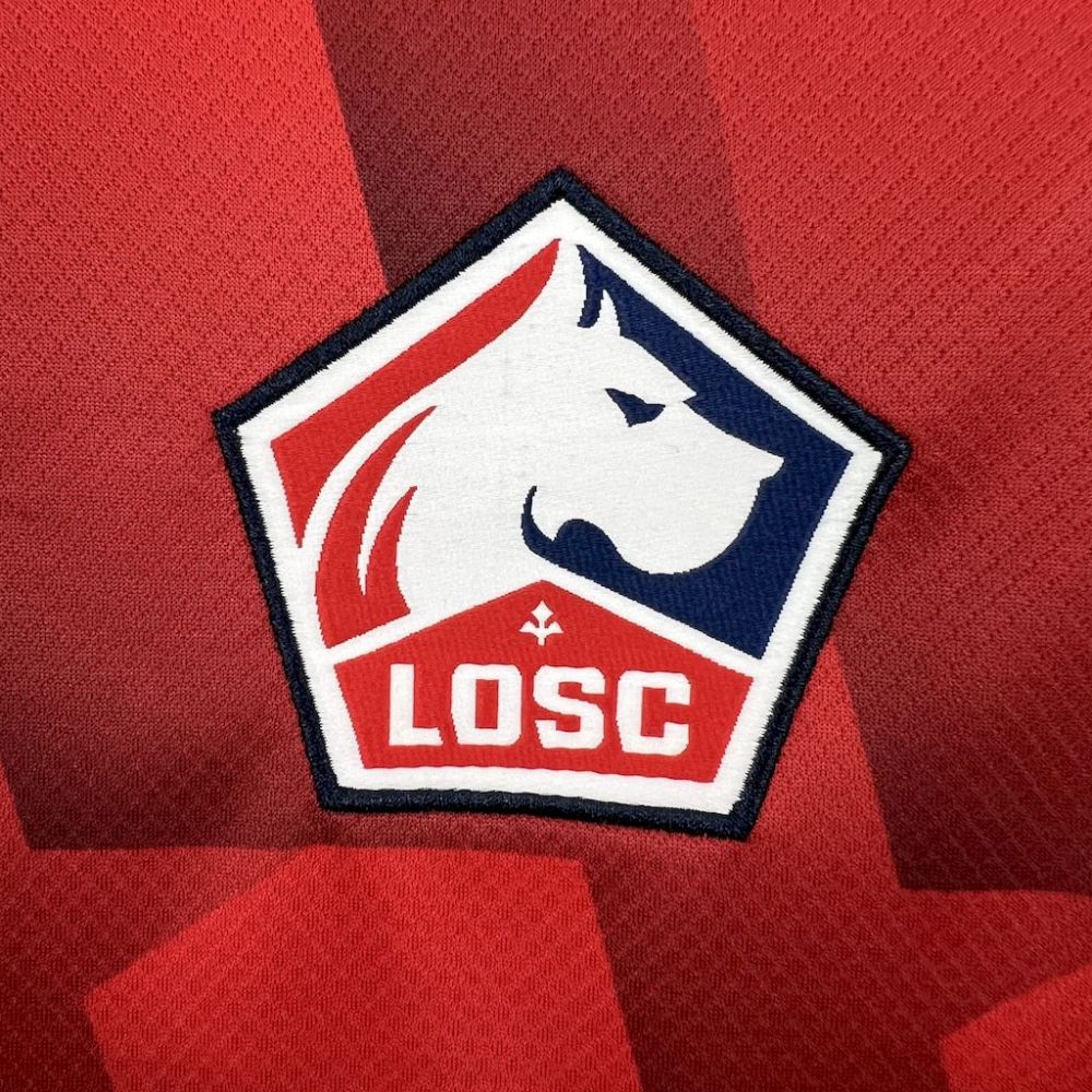 Lille OSC Soccer Jersey Home Custom Shirt 2025-26