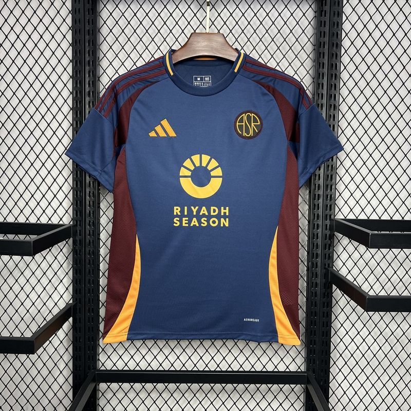 Roma Soccer Jersey Third Away Custom Shirt 2024/25