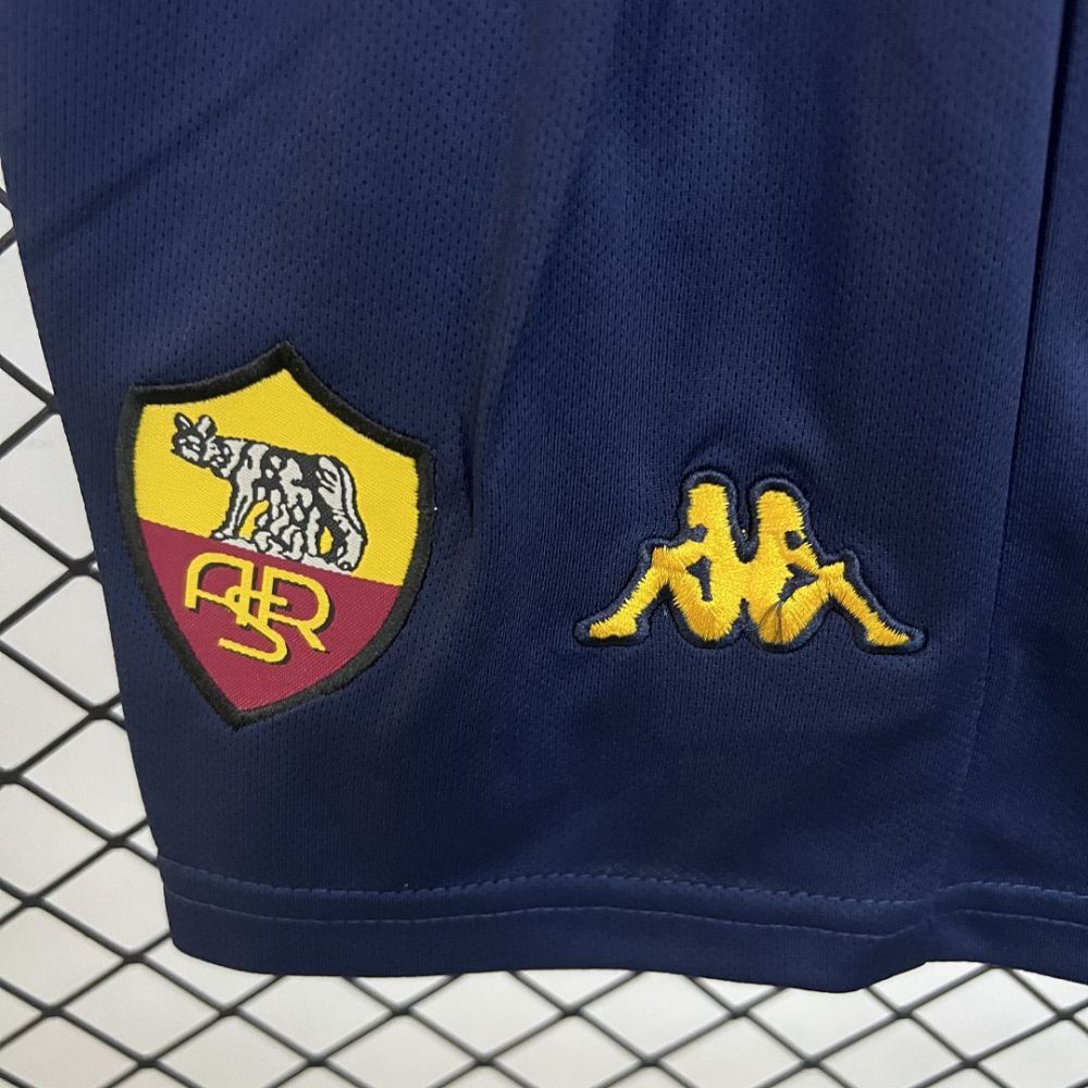 Roma Retro Soccer Jersey Home Kids Kit Jersey+Shorts 2001/02