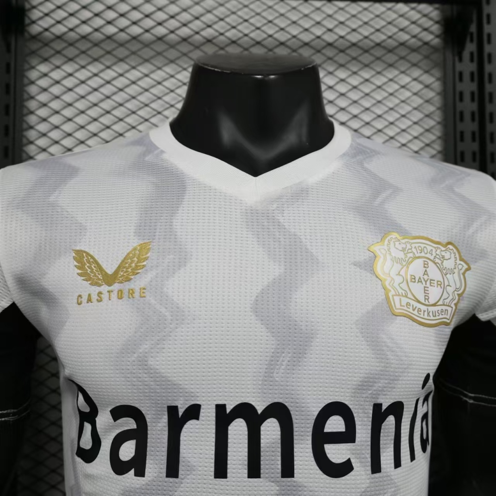Bayer 04 Leverkusen Authentic Soccer Jersey Away Shirt 2024/25