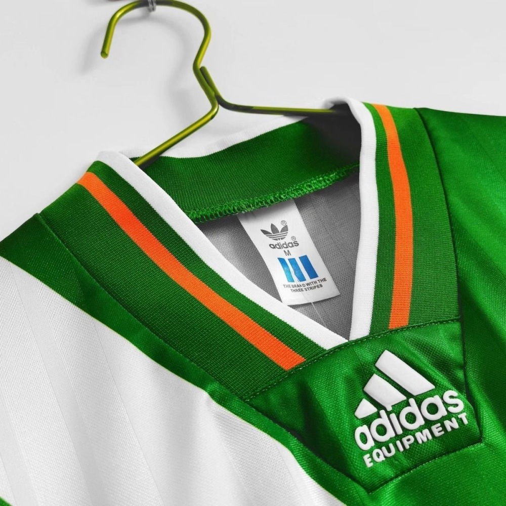 Ireland Retro Soccer Jersey Home Custom Shirt 1992-94