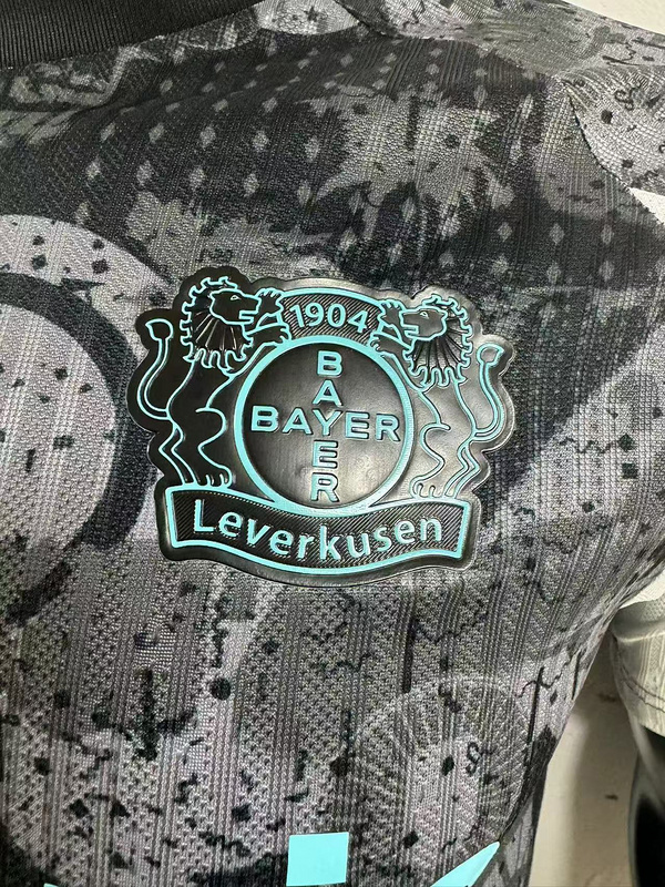 Bayer 04 Leverkusen Authentic Soccer Jersey Third Away Shirt 2024/25