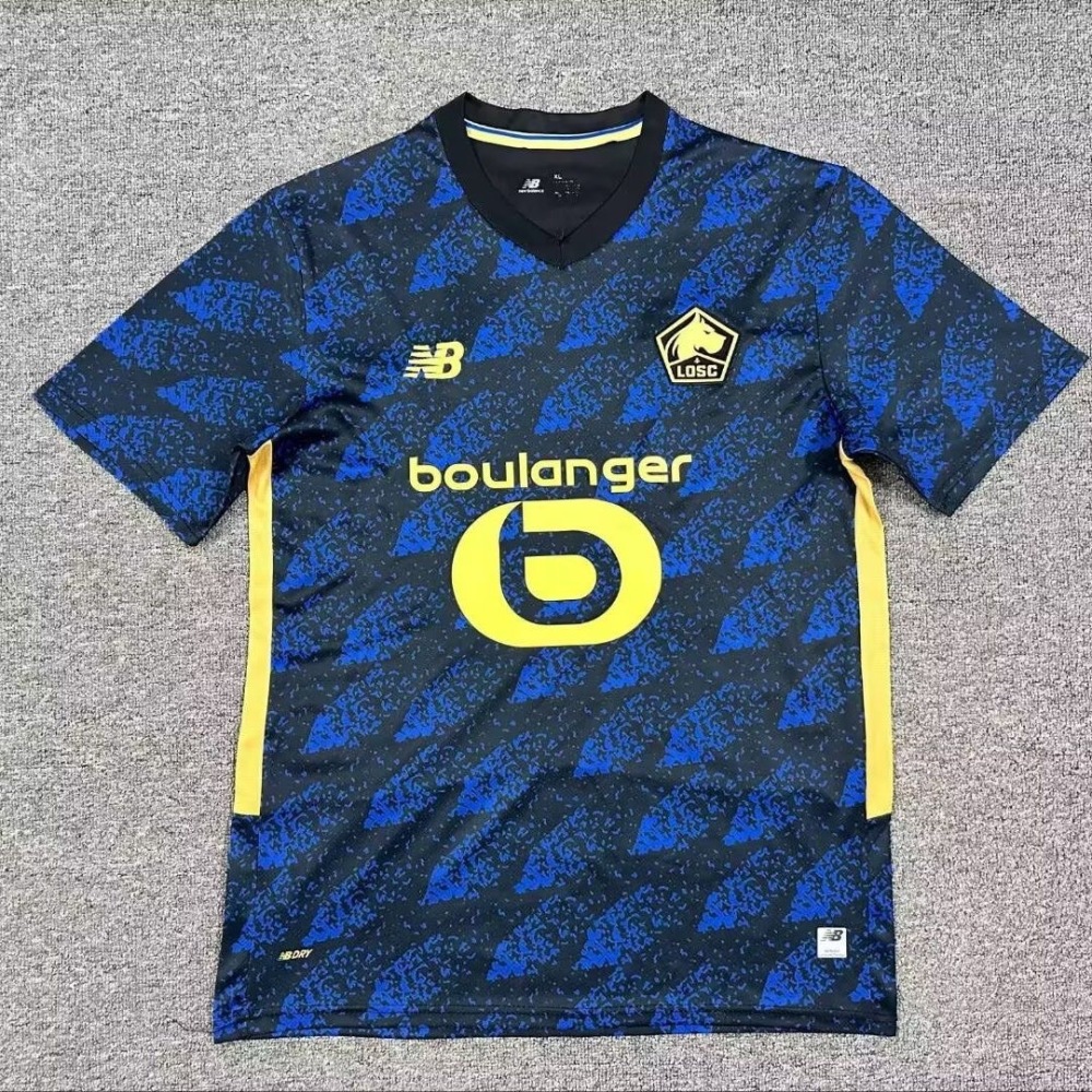 Lille OSC Soccer Jersey Third Away Custom Shirt 2025-26
