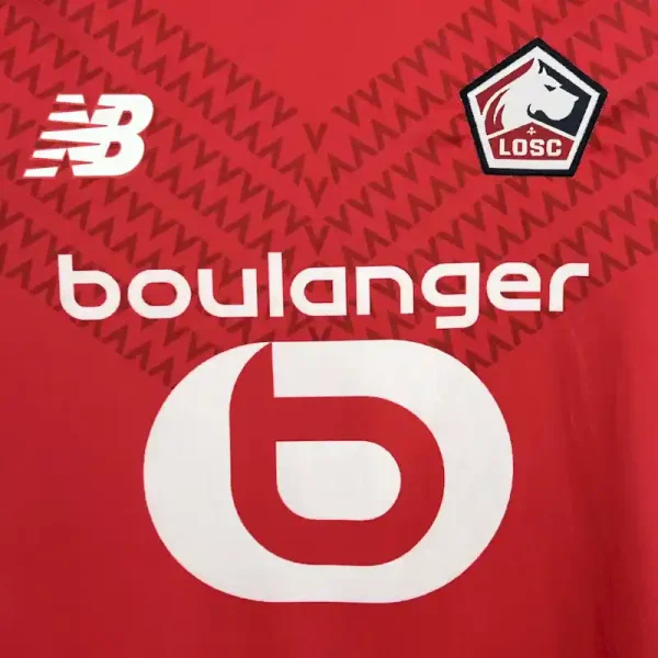 Lille OSC Soccer Jersey Home Kids Kit Jersey+Shorts 2024/25