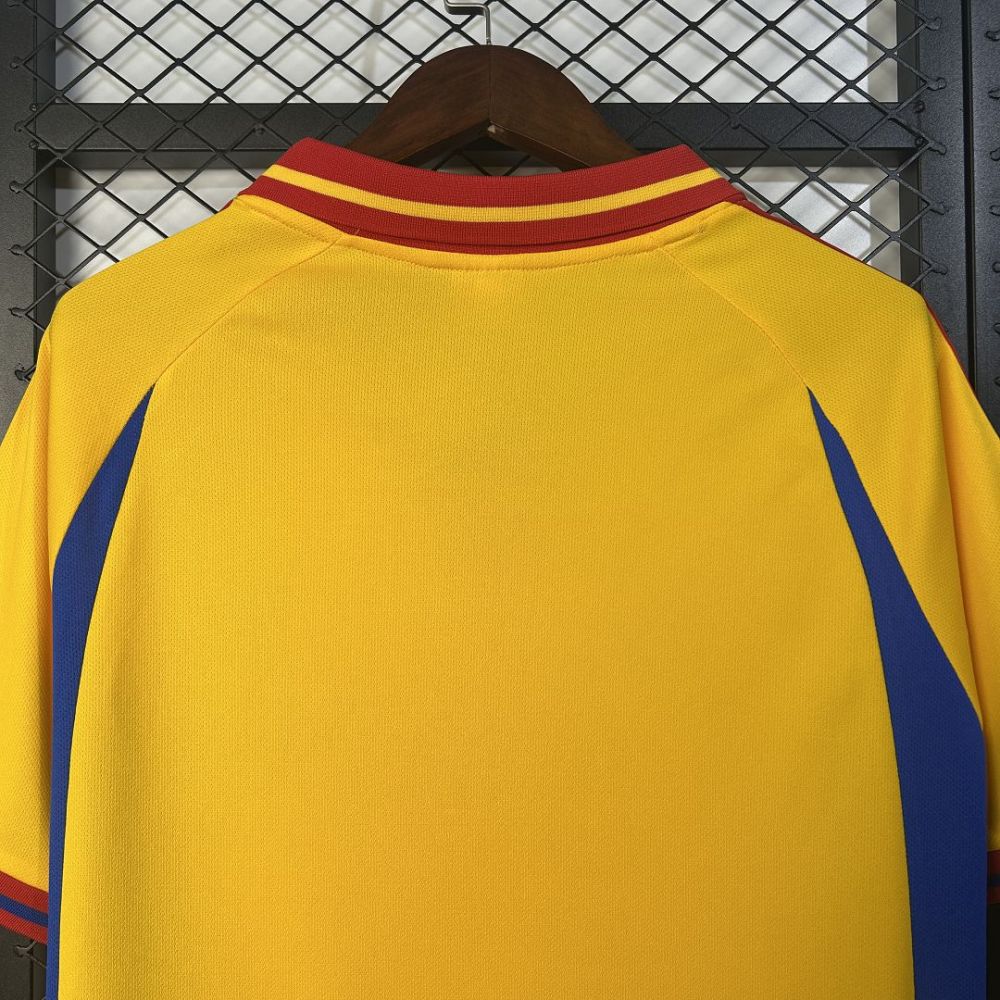 Romania Soccer Jersey Home Retro Jersey 2000