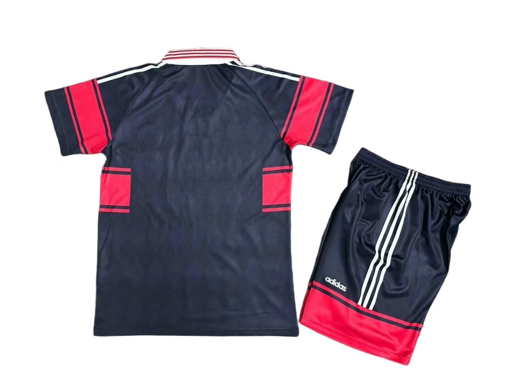 Bayern Munich Retro Jersey Home Kids Kit Jersey+Shorts 1997/99