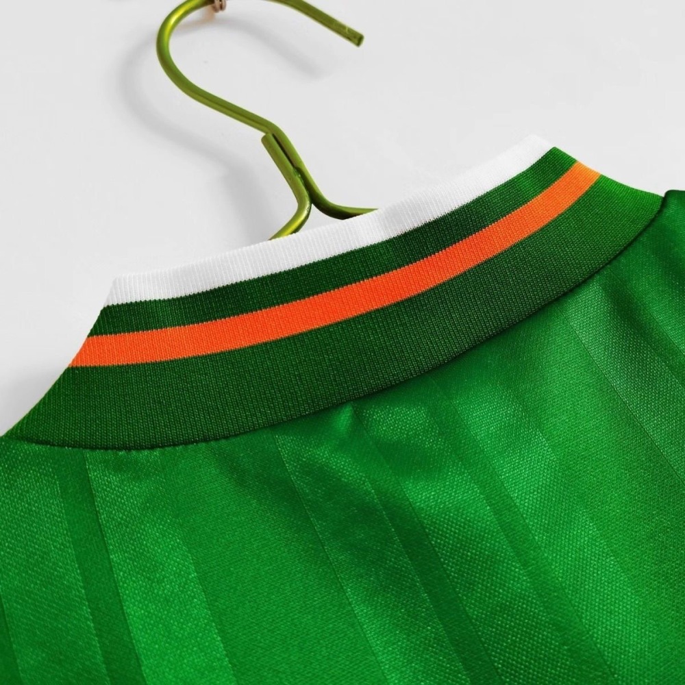 Ireland Retro Soccer Jersey Home Custom Shirt 1992-94