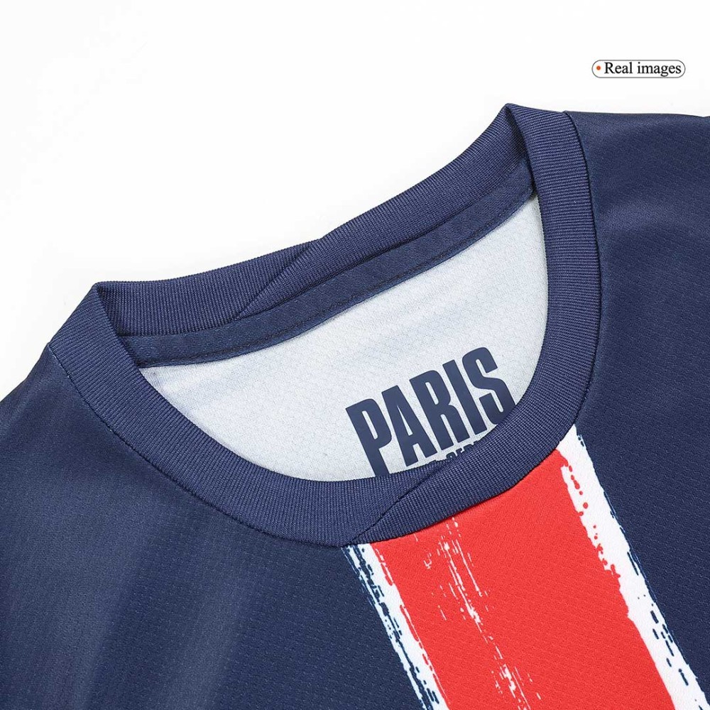 PSG Soccer Jersey Home Kids Kit Jersey+Shorts 2024/25