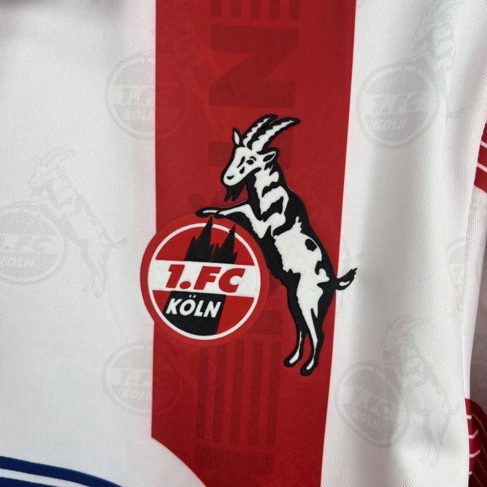 FC Köln Retro Football Jersey Home Custom Shirt 1995/96
