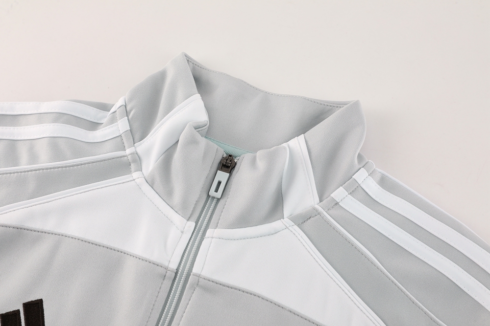 Real Madrid Training Kit (Jacket+Pants) White&Grey 2025/26
