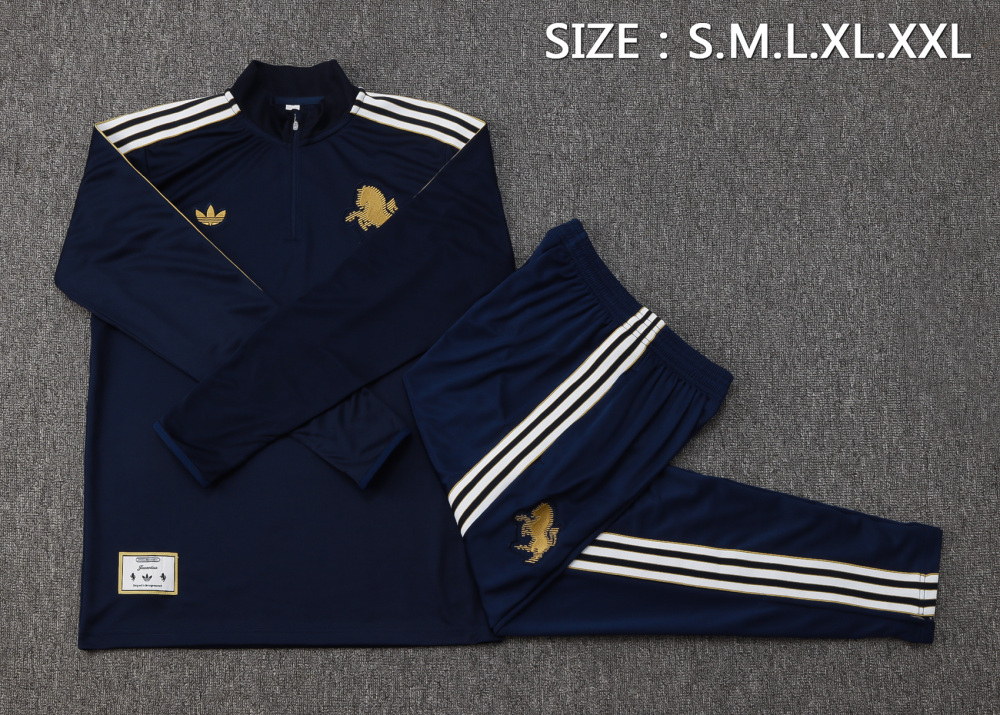Juventus Training Kit (Sweatshirt+Pants) Cyan 2025/26