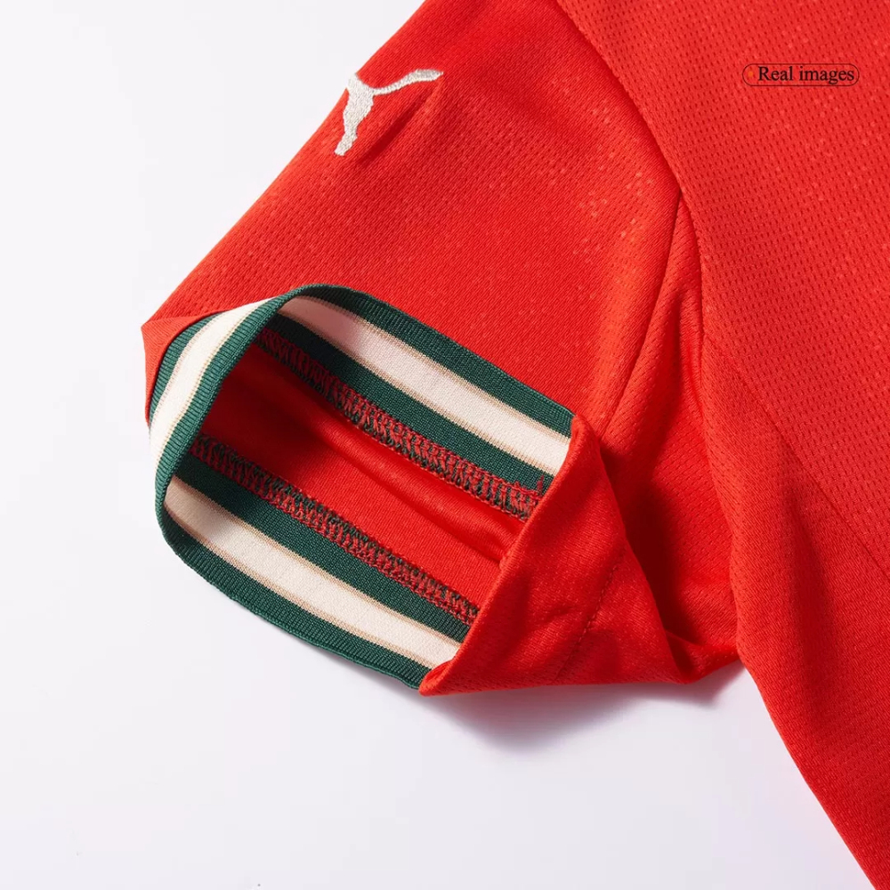 Portugal Soccer Jersey Home Women's Custom Shirt 2025
