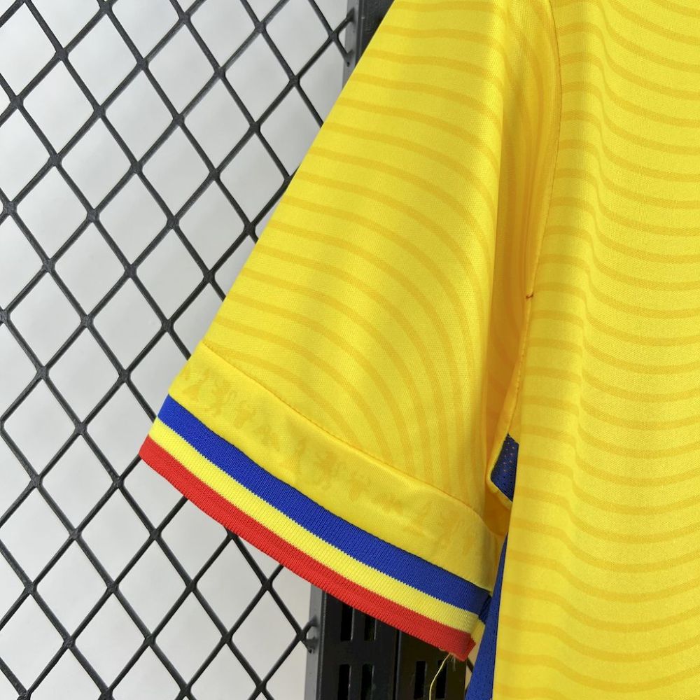 Romania Soccer Jersey Home Custom Shirt 2025/26