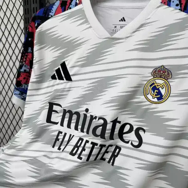 Real Madrid Soccer Jersey Pre-Match Custom Shirt 2025/26