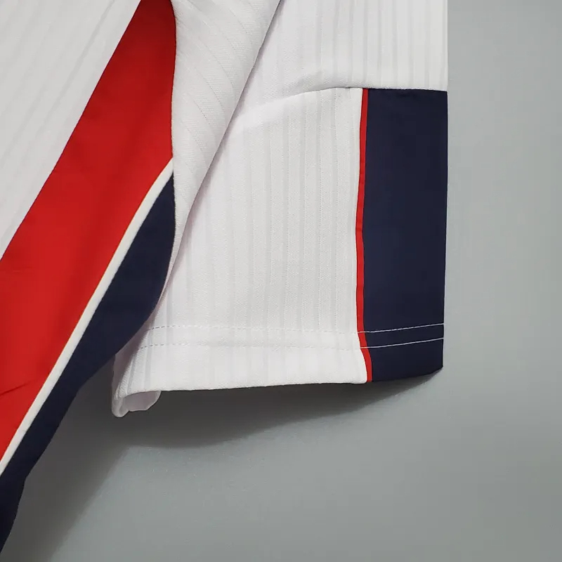 England Retro Soccer Jersey Home Custom Shirt World Cup 1998