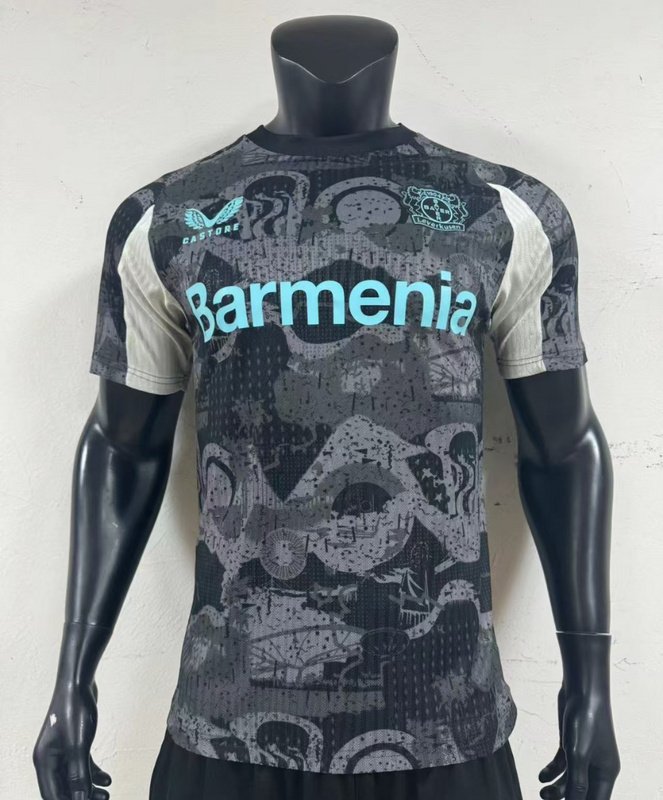 Bayer 04 Leverkusen Authentic Soccer Jersey Third Away Shirt 2024/25