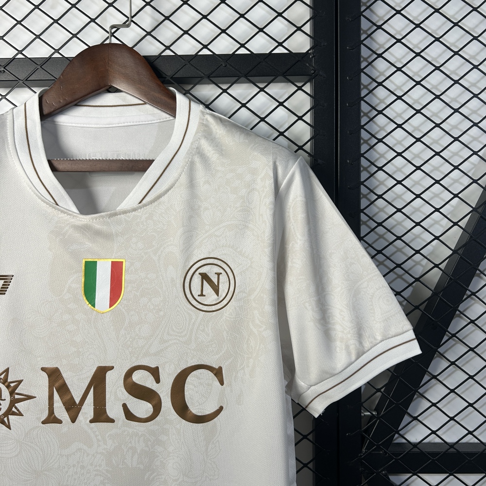Napoli Soccer Jersey Away Custom Shirt 2025-26