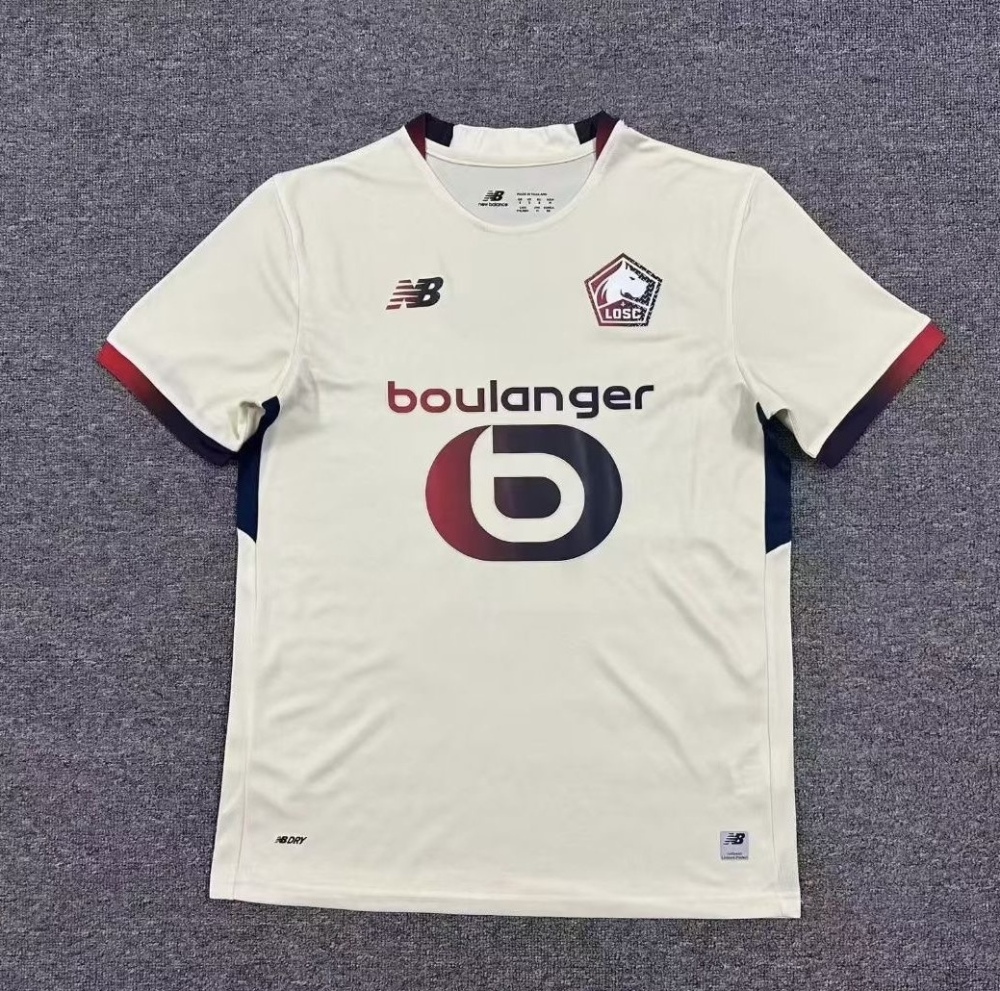 Lille OSC Soccer Jersey Away Custom Shirt 2025-26