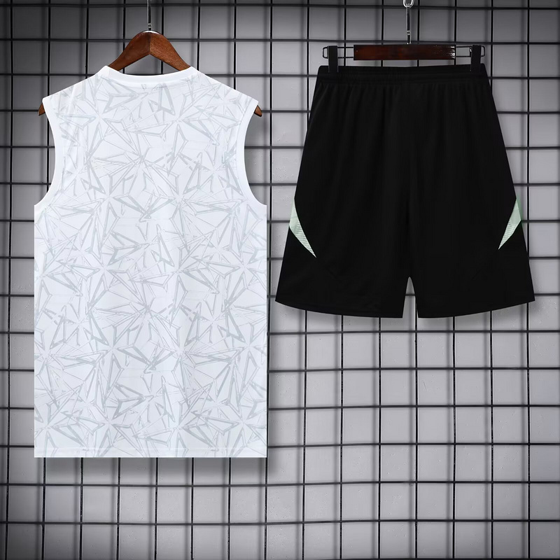 Real Madrid Sleeveless Training Kit White 2025/26