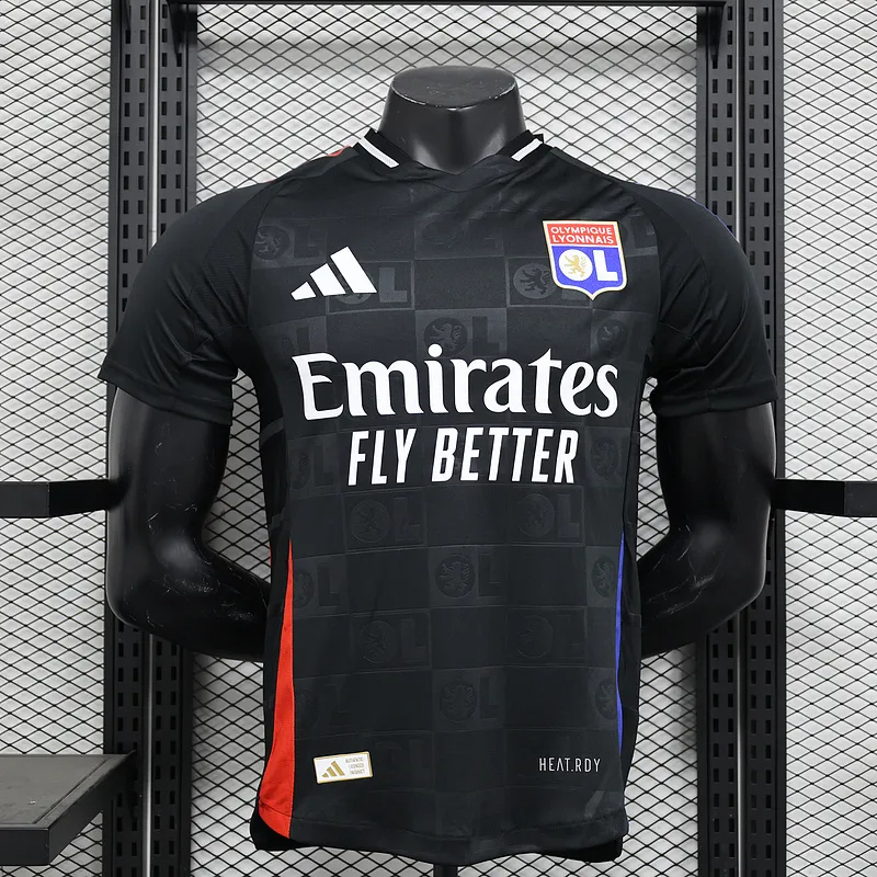 Olympique Lyonnais Authentic Soccer Jersey Away Shirt 2024/25