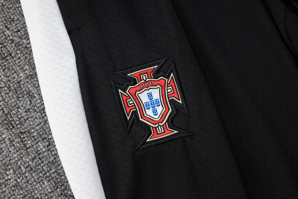 Portugal Training Kit (Sweatshirt+Pants) Black 2025