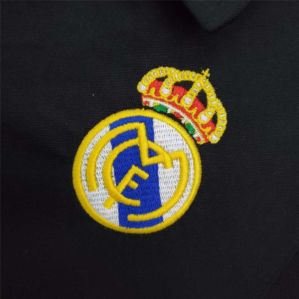 Real Madrid Retro Jersey Away Champions League Custom Soccer Shirt 2002-03