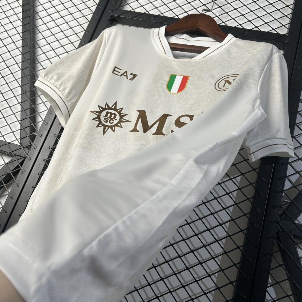 Napoli Soccer Jersey Away Custom Shirt 2025-26