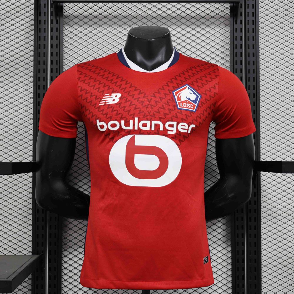 Lille OSC Authentic Soccer Jersey Home Shirt 2024/25