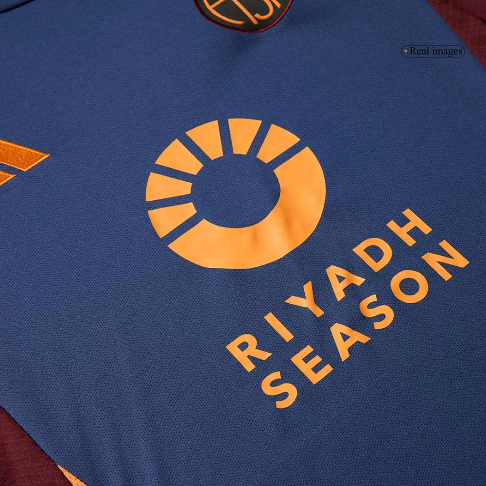 Roma Soccer Jersey Third Away Custom Shirt 2024/25