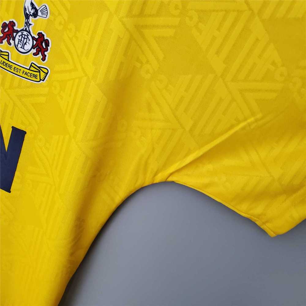 Tottenham Hotspur Retro Football Jersey Away Custom Shirt 1992/94