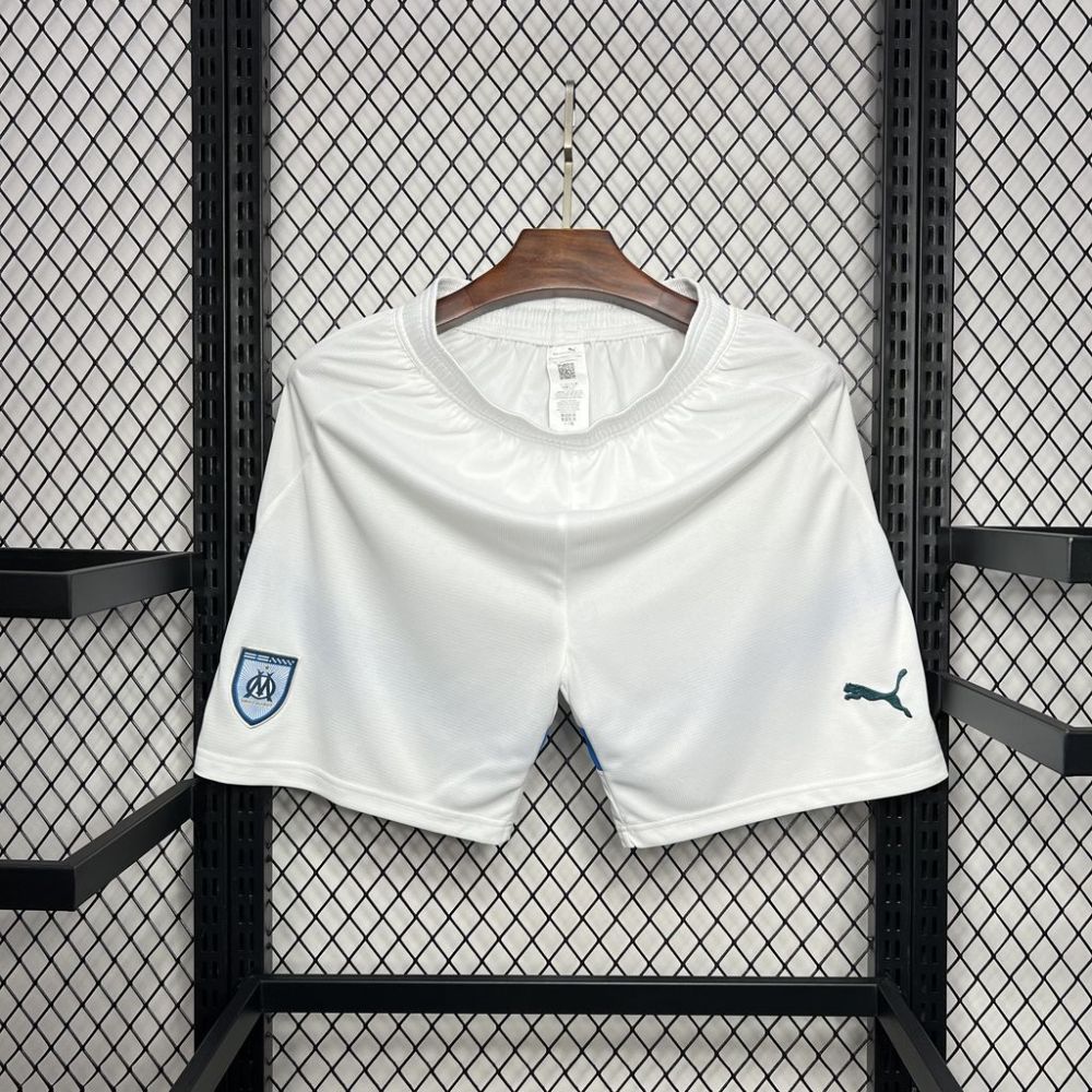 Marseille Soccer Jersey Home Custom Shorts 2024/25