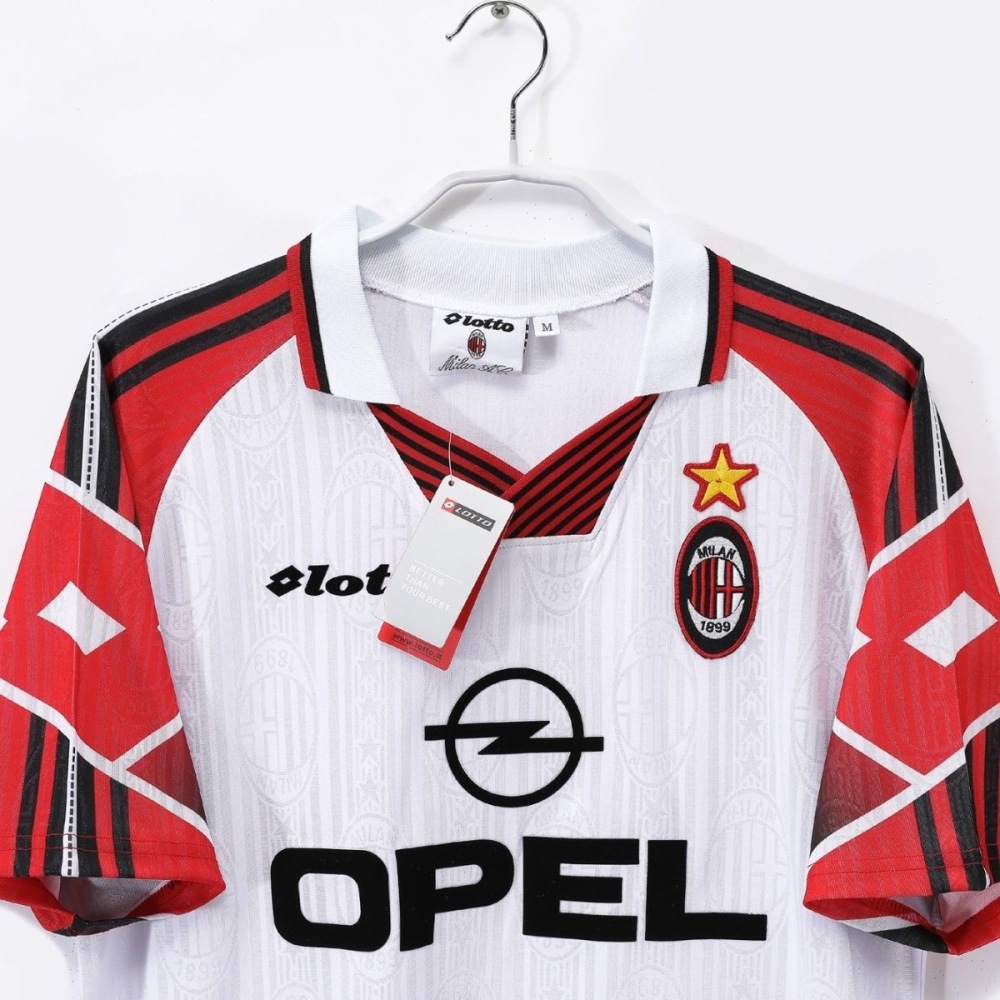 AC Milan Retro Soccer Jersey Away Custom Shirt 1997/98