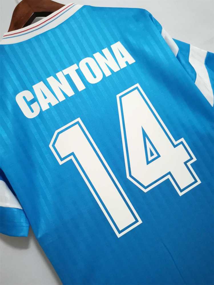Marseille Retro Soccer Jersey Away Custom Shirt 1989-91