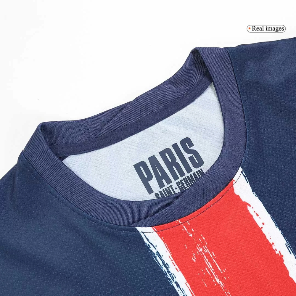 KVARATSKHELIA #7 PSG Soccer Jersey Home Custom Shirt 2024/25