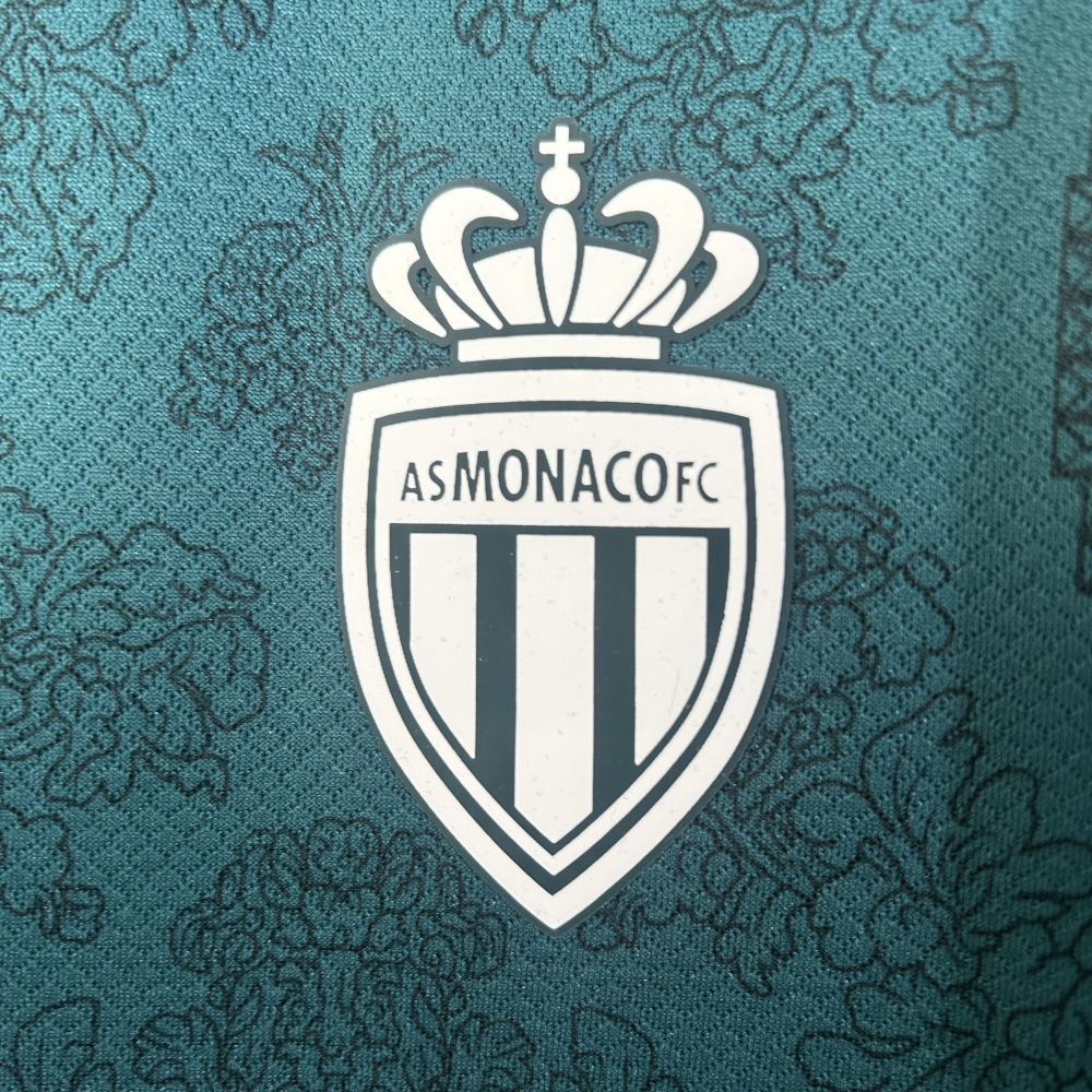 AS Monaco Soccer Jersey Away Custom Shirt 2024/25