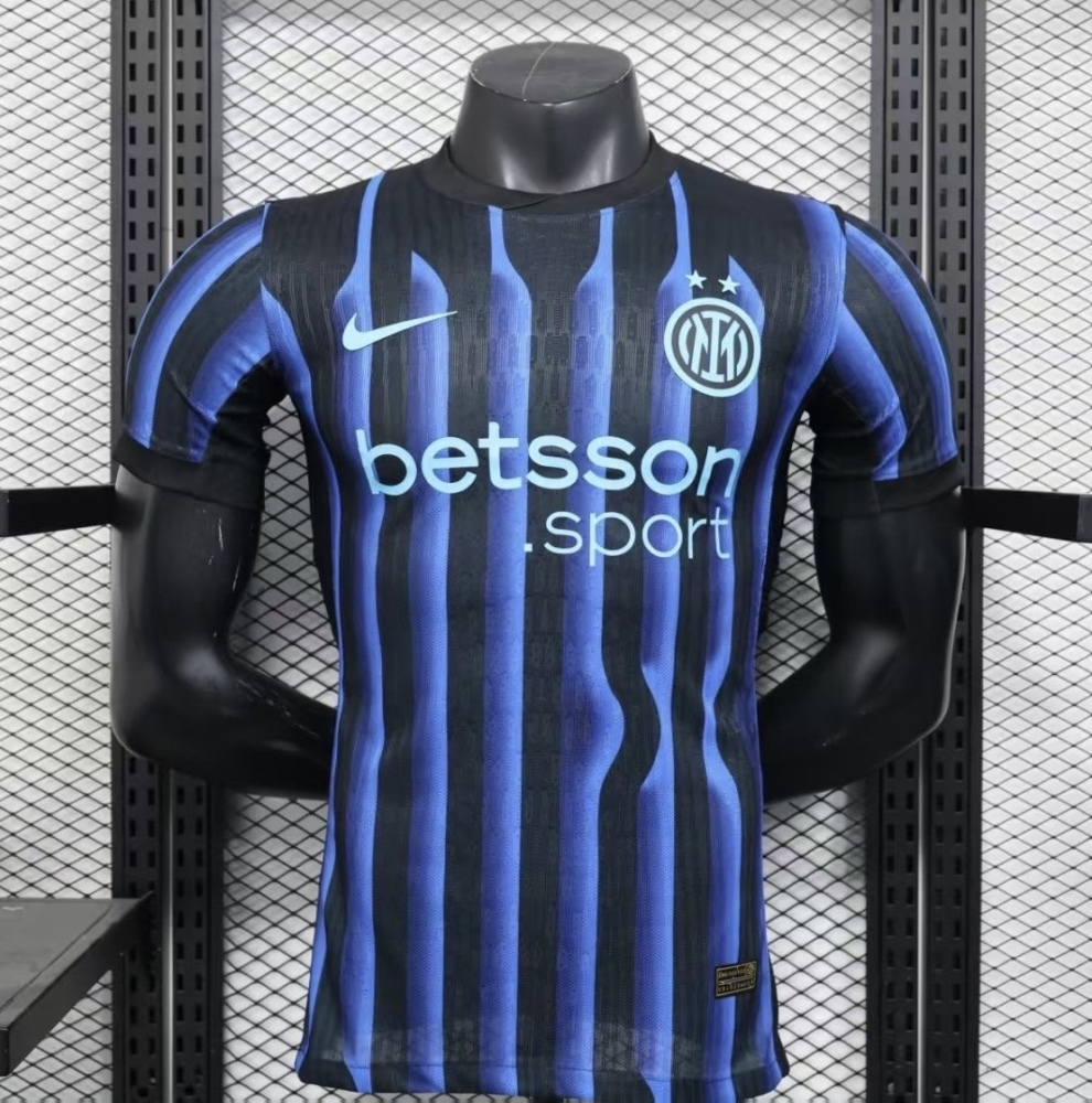 Authentic Soccer Jersey Inter Milan Home Shirt 2025/26