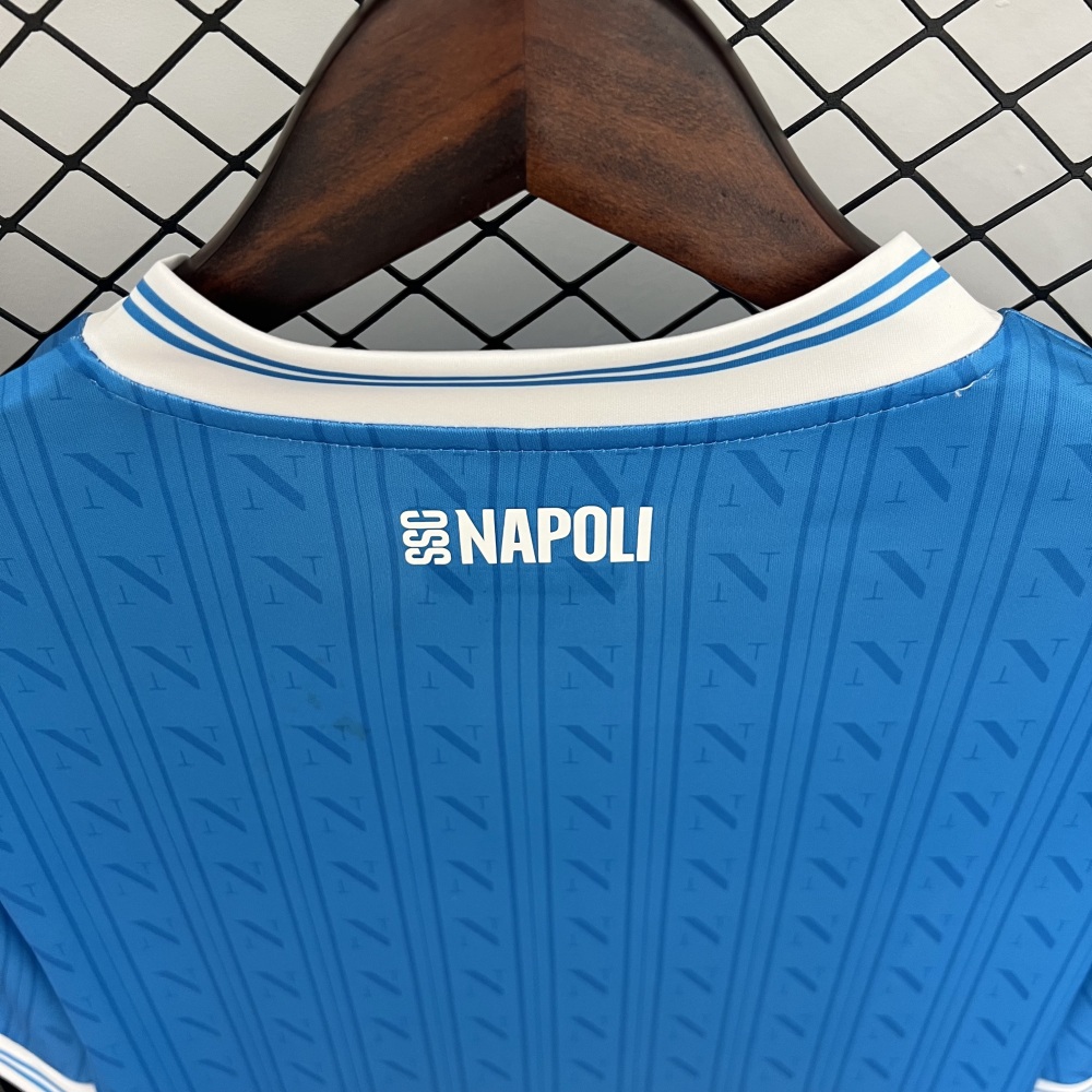 Napoli Soccer Jersey Home Custom Shirt 2025-26