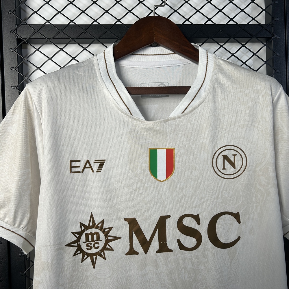 Napoli Soccer Jersey Away Custom Shirt 2025-26