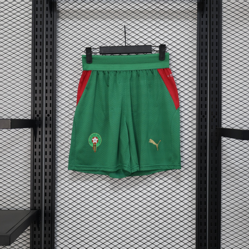 Morocco Authentic Soccer Jersey Home Shorts 2026 World Cup