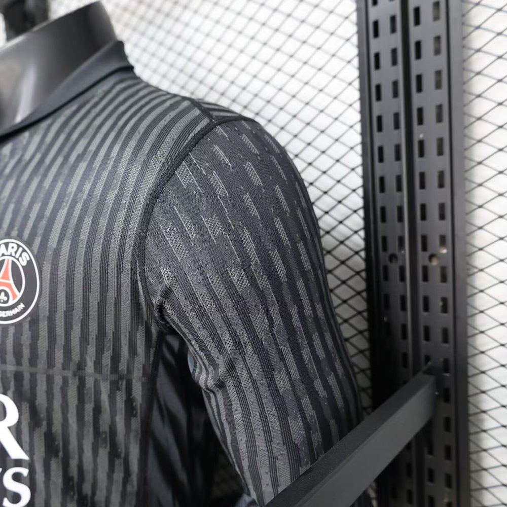 Authentic Soccer Jersey PSG Fourth Away Long Sleeve Shirt 2025/26