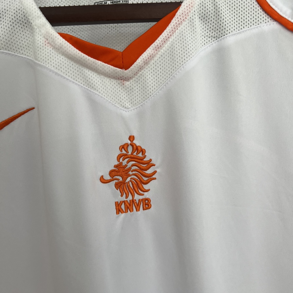 Netherlands Retro Jersey Custom Away Soccer Jersey 2004