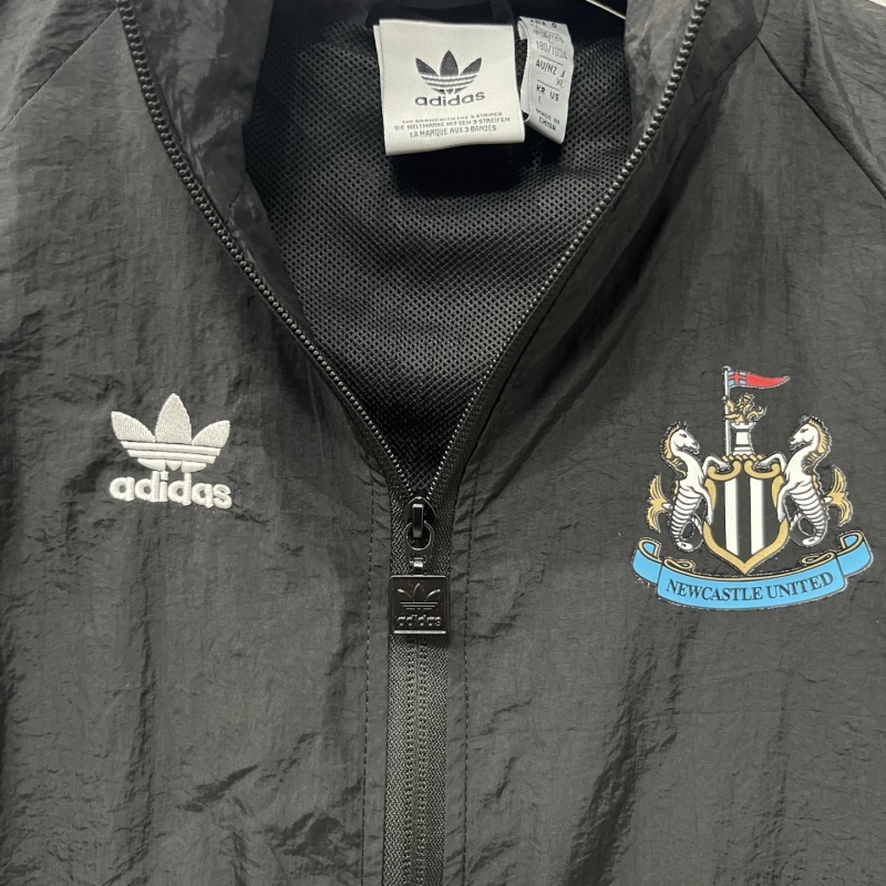 Newcastle United Windbreaker Jacket Black 2025-26